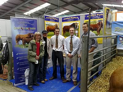 Ania Mikulska - Top Farms General Manager Genetics Division, Agata Nedza - Top Farms Beef Manager, Stephen and Raymond Crawford and Piotr Blonski - Top Farms Livestock Director